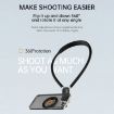 Magnetic Hanging Neck Holder for Phones/Cameras - Black - 3
