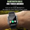 C20Plus 1.81" Health Monitoring Waterproof Smart Watch - Camouflage Green - 4