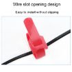 20pcs Nylon Tying Strap for Data Cable Storage, 12x200mm Black - 5