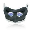 Meta Quest 3 VR Magnetic Eyeglasses Frame, Anti Blue Light Lens, Transparent - 1