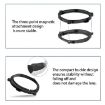 Meta Quest 3 VR Magnetic Eyeglasses Frame, Anti Blue Light Lens, Black - 3