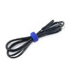 20pcs Blue T-Shape Nylon Data Cable Strap 12x250mm Binding Tie - 2