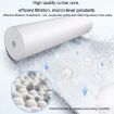 1L White Desk Humidifier - Large Capacity, Aroma, Mute, Ambient Light - 6