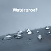 13" White Waterproof Shock-absorbing Laptop Sleeve Storage Bag - 5