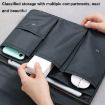 15" White Waterproof Shock-absorbing Laptop Sleeve Storage Bag - 7