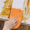 Absorbent Wood Pulp Cotton Rag Kitchen Cleaning Cloths - Random Color - 4