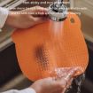 Absorbent Wood Pulp Cotton Rag Kitchen Cleaning Cloths - Random Color - 5