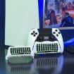 PS5 JYS-P5172 Wireless Bluetooth Keyboard (White) - No Gamepad Included - 2