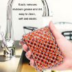 Stainless Steel Silicone Brush Pot Cleaner, 3 Ring Black, Heat Resistant - 5