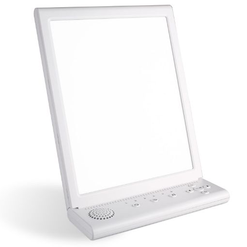 SAD White Noise Phototherapy Lamp - Smart Night Light & Music Therapy - 1