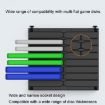 Large Capacity Black Game Disk Storage Stand - Desktop CD Case - 4