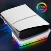 Sony PS5 Slim IPEGA PG-P5S021 RGB Stand with 4 USB HUBs - White - 3