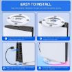 Sony PS5 Slim IPEGA Vertical Cooling Base Holder - Colorful Black - 6