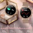 V60 1.39" Waterproof Bluetooth Call Smart Watch - Black Steel - 4