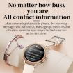 V60 1.39" Waterproof Bluetooth Call Smart Watch - Black Steel - 7