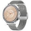 V60 1.39" Silver Steel Waterproof Bluetooth Call Health Smart Watch - 1