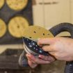 100pcs 5" 8-Hole Round Sanding Discs P400 Grit Sandpaper Sheets 125mm - 8