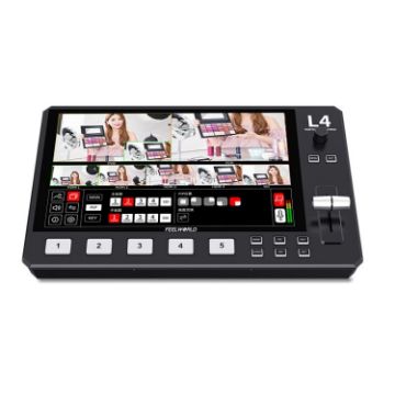 FEELWORLD L4 Video Mixer Switcher 10.1" Touch Screen USB 3.0 EU Plug - 1