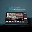FEELWORLD L4 Video Mixer Switcher 10.1" Touch Screen USB 3.0 UK Plug - 2