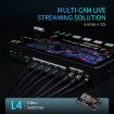 FEELWORLD L4 Video Mixer Switcher 10.1" Touch Screen USB 3.0 UK Plug - 6