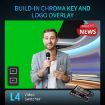 FEELWORLD L4 Video Mixer Switcher 10.1" Touch Screen USB 3.0 AU Plug - 7