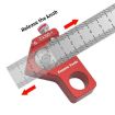 Fonson Woodworking Marking Square Ruler Measuring Tool - Main Body - 5