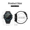 LOKMAT ATTACK 2 PRO 1.39" Waterproof Bluetooth Smart Watch - Royal Blue - 3