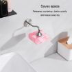 Magnetic Stainless Steel Soap Holder Wall Mounted Nail-Free Glue - 3