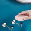 Magnetic Stainless Steel Soap Holder Wall Mounted Nail-Free Glue - 8