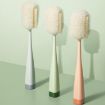 Orange Long Handle Removable Sponge Mug Brush - Cup Cleaning Tool - 2