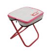 Kanda Red Portable Folding Fishing Chair Outdoor Travel Sketching Stool - 1
