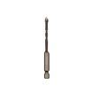 5mm Hex Shank Spiral Flute Drill Bits for Glass Tile - Four Edge Drivers - 1