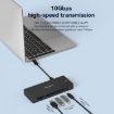 Blueendless 12-In-1 Docking Station: Dual 8K HDMI+DP, 10Gbps Splitter - 8
