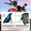 Kewig M8SP-C4 Bike Phone Holder - Clip Base Bracket for Cycling - 7