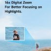 DC202L 2.8" 4K HD 16X Zoom Digital Camera SLR, Black UK Plug - 8