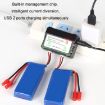 7.4V Lithium Battery Overcharge Protection USB Charger XH-3P Plug - 3