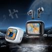 LY30 Wireless Bluetooth Earphones, Full-color Touch Screen, ANC+ENC, Black - 2