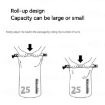 Naturehike 25L Waterproof Bag Dry Wet Separate Shoulder Pack - White - 7
