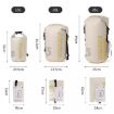 Naturehike 25L Waterproof Bag Dry Wet Separate Shoulder Pack - White - 9