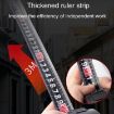 High Precision Steel Utility Measuring Tape 3m x 16mm - Black Shell - 6
