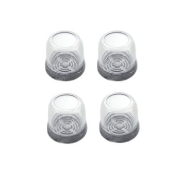 4pcs Thickened Wear-Resistant Table Chair Leg Covers Non-Slip Small Round - 1