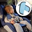 Blue Car Seat Belt Shoulder Pad Holder for Child Safety - 5