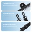 Waterproof Mobile Phone Bag IPX8 30m with Suction Cup & Hooks (White) - 6