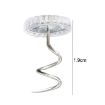 Twist Nails 20pcs Box - Transparent Spiral Sofa Cushion Fixer Round - 4