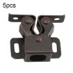 Antique Style Door Clip Buckle Set - 5pcs, Red, With Screws - 1