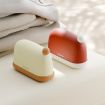 Portable Sealed Soap Box - Brown Bathroom Soap Holder for Travel - 2