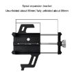 Yellow Aluminum Alloy Motorcycle & Bicycle Mobile Phone Holder - 3