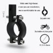 Yellow Aluminum Alloy Motorcycle & Bicycle Mobile Phone Holder - 4
