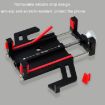 Yellow Aluminum Alloy Motorcycle & Bicycle Mobile Phone Holder - 9