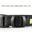 LED Waterproof Quick Release Dog Collar for AirTag, Size S - Green - 8